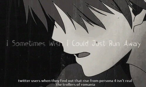 Anime Sad GIF - Anime Sad Run Away - Discover & Share GIFs