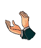 Pixel Hands Sticker - Pixel Hands Clap Stickers