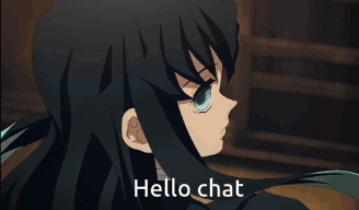 Hello Chat Demon Slayer GIF - Hello chat Demon slayer Haganezuka - Discover  & Share GIFs