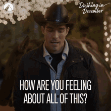 How Are You Feeling About All Of This Wyatt Burwall GIF - How Are You Feeling About All Of This Wyatt Burwall Dashing In December GIFs