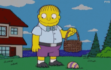The Simpsons Easter GIF - The Simpsons Easter Happy GIFs