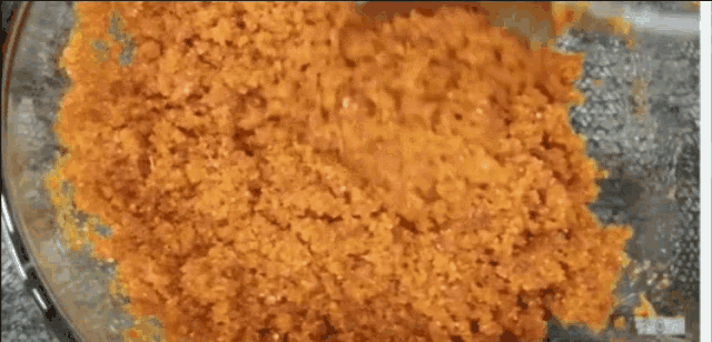 a close up of a bowl of food with the words 