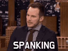 Spanking Chris Pratt GIF - Spanking Chris Pratt Trendizisst GIFs