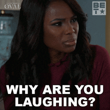 Why Are You Laughing Sharon Welles GIF - Why Are You Laughing Sharon Welles The Oval GIFs
