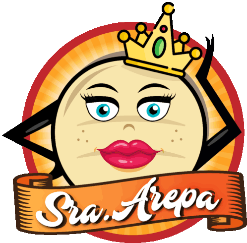 Sra Arepa Sticker - Sra Arepa Stickers