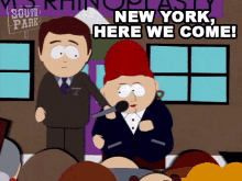 New York Here We Come Liane Cartman GIF - New York Here We Come Liane Cartman Sheila Broflovski GIFs