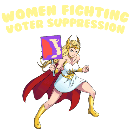 Vote Women Vote Sticker - Vote Women Vote Shera Stickers