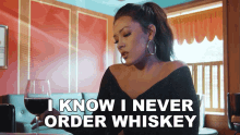 I Know I Never Order Whiskey Maddie And Tae GIF - I Know I Never Order Whiskey Maddie And Tae Drinking To Remember Song GIFs