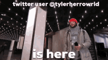 Tyler Herro Wrld Twitter User GIF - Tyler Herro Wrld Twitter User Arrive GIFs