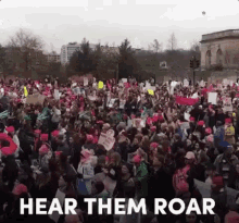 Womens March GIF - Womens March Hear Me Roar GIFs