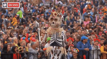 esqueleto desfile