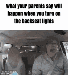 Backseat Light GIF - Backseat Light Parents GIFs
