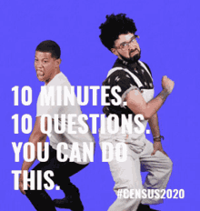 Census2020 10minutes GIF - Census2020 10minutes 10questions GIFs