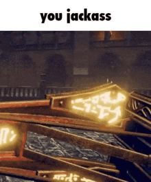 Crossbow Bloodnight You Jackass GIF - Crossbow Bloodnight You Jackass Devil Daggers GIFs