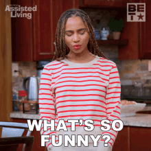 Whats So Funny Sandra GIF - Whats So Funny Sandra Assisted Living GIFs