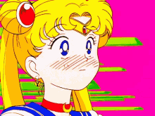Sailor Moon Usagi GIF - Sailor Moon Usagi Blush GIFs