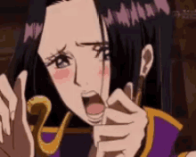 Boa Hancock One Piece GIF - Boa Hancock One Piece About To Cry GIFs