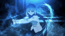 saber knight chevalier anime fate stay night