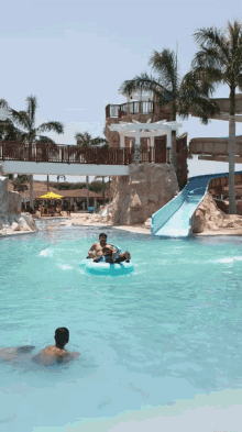 Slide Swimming Pool GIF - Slide Swimming Pool Summer GIFs