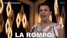 La Rompo Charlotte Caniggia GIF - La Rompo Charlotte Caniggia Masterchef Argentina GIFs