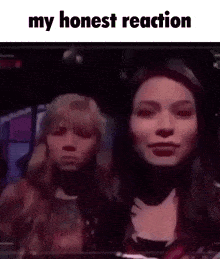 Icarly My Honest Reaction GIF - Icarly My Honest Reaction Stare GIFs