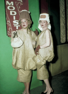 I Love Lucy Burlap Paris Lucy And Ethel Model GIF