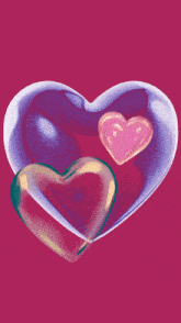 a pink background with hearts and the words " bu kalp senin " at the top