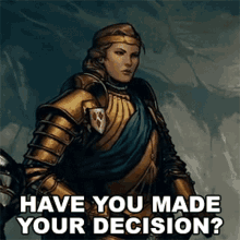 Have You Made Your Decision Meve GIF - Have You Made Your Decision Meve The Witcher GIFs