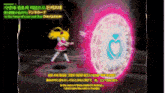 a picture of a girl in a pink dress with the words in the name of love and hate don quixote on the bottom