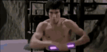 Bruce Lee Light GIF - Bruce Lee Light Saber GIFs
