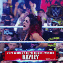 Bayley Royal Rumble 2024 GIF - Bayley Royal Rumble 2024 Wwe GIFs