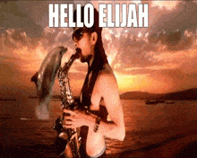 Hello Elijah Saxophone GIF - Hello Elijah Elijah Saxophone GIFs