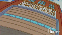 Lawyer House Simpsons Fire Truck GIF - Lawyer House Simpsons Fire Truck GIFs