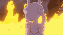 Mewtwo Fire GIF - Mewtwo Fire Mewtwo Strikes Back GIFs