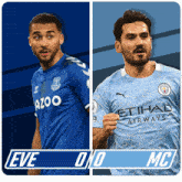 Everton F.C. Vs. Manchester City F.C. First Half GIF - Soccer Epl English Premier League GIFs