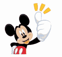 Mickey Mouse Thumbs Up GIF - Mickey Mouse Thumbs Up Nice GIFs