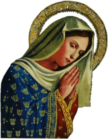 virgencita love you virgin mary mother of god praying