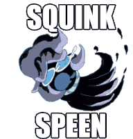 Squink Squid Ink Cookie Sticker - Squink Squid Ink Cookie Cookie Run Stickers