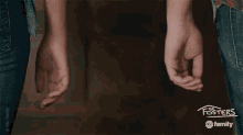The Fosters Hold Hands GIF