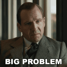 Big Problem Duke Of Oxford GIF - Big Problem Duke Of Oxford Ralph Fiennes GIFs