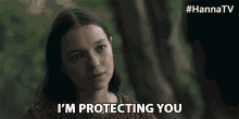 Im Protecting You Esme Creed Miles GIF - Im Protecting You Esme Creed Miles Hanna GIFs