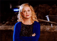 #wcw Amy. GIF - Amy Poehler Crossed Arms Smile GIFs