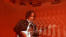 Playing The Guitar John Oates GIF - Playing The Guitar John Oates Disconnected Song GIFs
