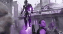 Purple Avengers Boravengers GIF - Purple Avengers Boravengers Avengers Bts GIFs