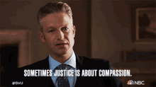 Sometimes Justice Is About Compassion Dominick Carisi Jr GIF - Sometimes Justice Is About Compassion Dominick Carisi Jr Law And Order Special Victims Unit GIFs