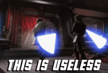 Useless Fight GIF - Useless Fight Star Wars GIFs