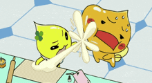 Shizuku-chan Punch GIF - Shizuku-chan Punch Honey GIFs
