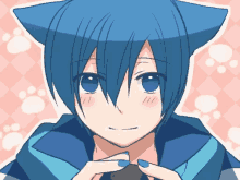 Anime Blue GIF - Anime Blue Cute GIFs