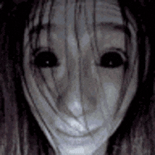 Creepy Woman Talking Distorted GIF