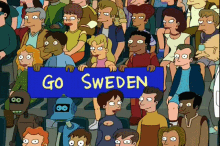 Futurama Sweden GIF - Futurama Sweden Professor GIFs